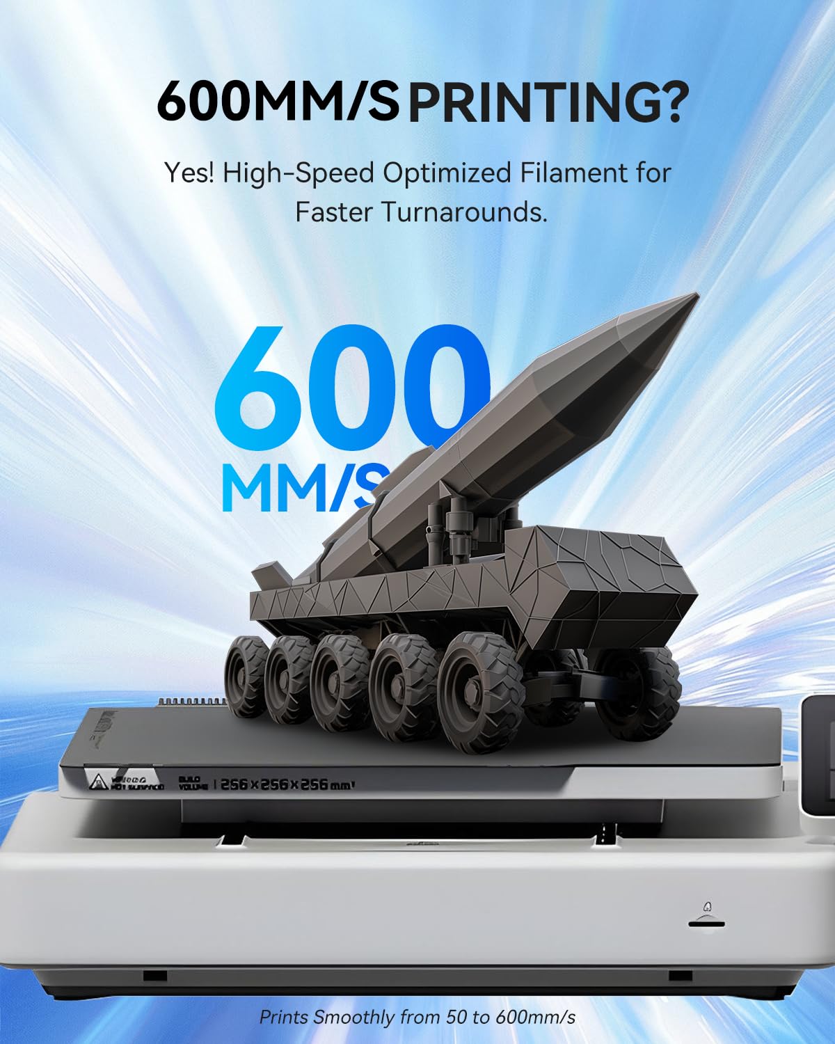 JAYO Rapid Matte PETG 3D Printer Filament 1.75mm Orange 1.1kg Spool